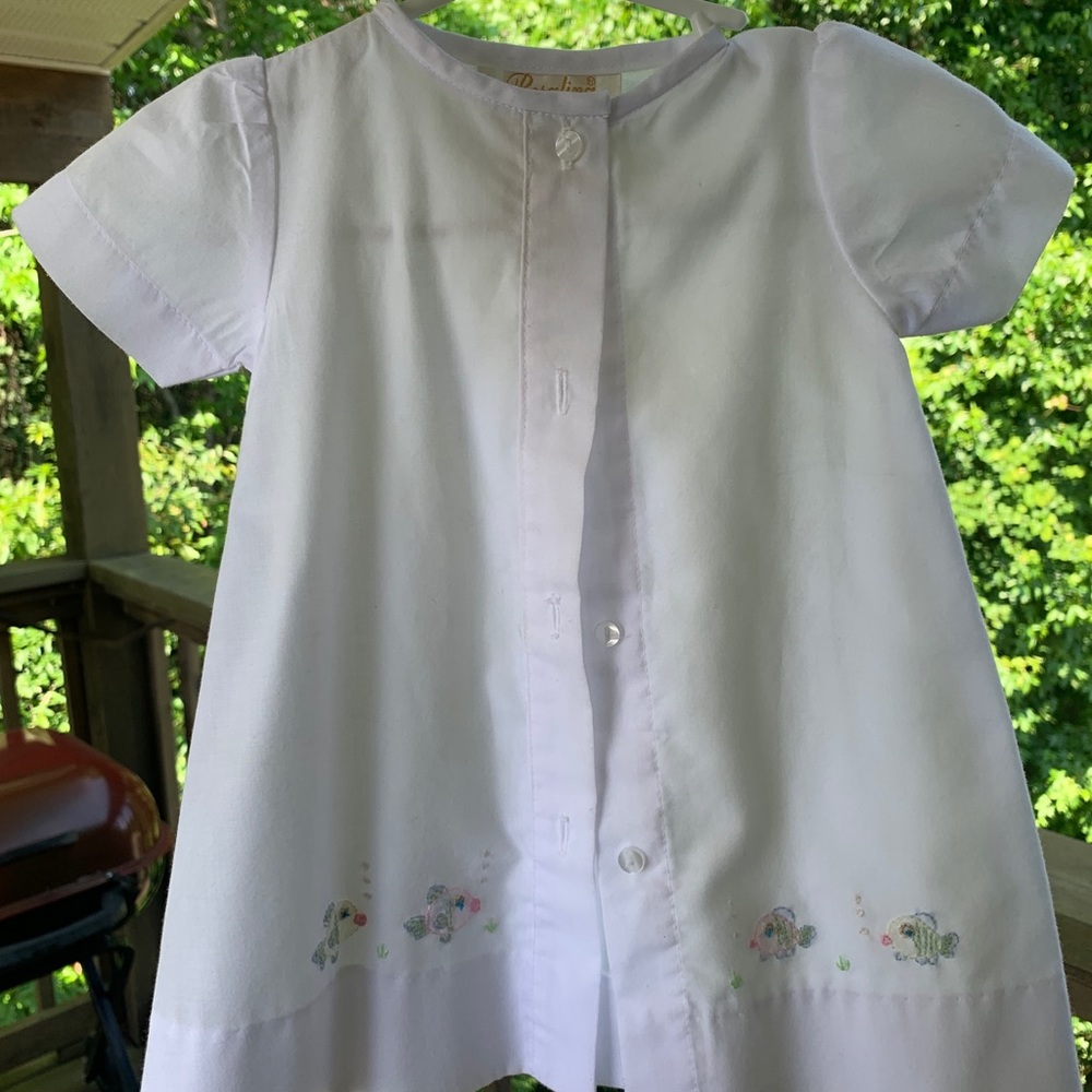EUC Rosalina Fishies embroidered day gown